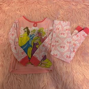 Disney Princess long sleeve pajama set